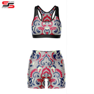 Vêtements de sport minces femmes soutien-gorge ensemble court vêtements de sport entraînement Gym Fitness ensembles Yoga vêtements ensemble vêtements de sport pour femme - Product Image 6