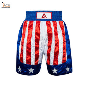 Short de kickboxing et de boxe avec taille réglable pour un confort maximal pendant les mouvements actifs - Product Image 3