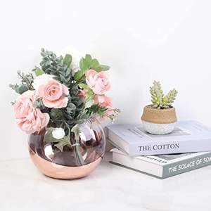 Vase à fleurs en acier inoxydable de haute qualité avec finition en nickel Design moderne pour les fêtes de fiançailles Prix de gros - Product Image 6