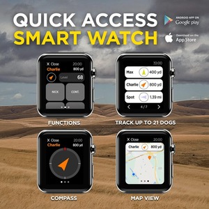 Pro 550 plus/tt 15ระบบฝึกสุนัขขนาดเล็กพร้อมระบบติดตาม GPS แบบเรียลไทม์ปลอกคอซิลิโคนทำจากพลาสติก & อุปกรณ์มือถือ - Product Image 2