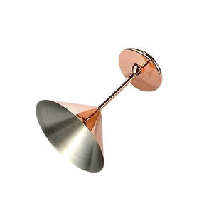 Most-Sustainable Gold Plated Goblet Custom Size and Logo Round Shape Creative Designed Metal Goblet High Finishing for Sale - Product Image 2