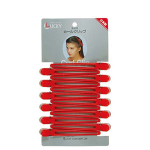 C-1150R Clip LL Ensemble de 12 clips en plastique rouge - Product Image 1