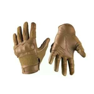 Fábrica de marca personalizada al por mayor de tela de microfibra pantalla táctil mecánico seguridad trabajo entrenamiento guantes tácticos con logotipo personalizado - Product Image 5