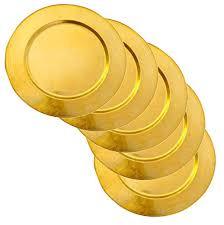 Plato de Presentación Moderno de Metal, Acero Inoxidable, Decorativo, para Cena, Bodas, Hoteles - Product Image 4