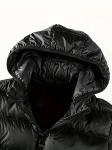 Veste polaire pour hommes OEM la plus vendue fabricant direct usine tissu en cuir avec décoration en fourrure - Product Image 2