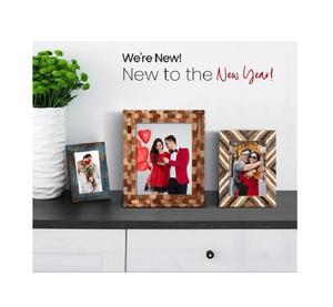 Creative Design MDF Boards & Resin <b>Photo</b> <b>Frame</b> Handmade Tabletop Latest Design <b>Photo</b> <b>Frame</b> Living Room Home Decor At Best Price - Product Image 3