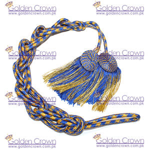 Cinturón de Sacerdote con Corona Dorada al por Mayor, Borla Plana, Borlas Religiosas, Cuerda Pectoral, Hilo de Bullion, Tamaño Personalizable - Product Image 2