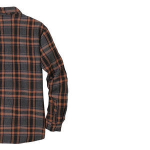 OEM mejor fabrica de alta calidad de gran tamaño chaqueta de franela a cuadros de peso pesado forrado chaqueta de invierno de franela para los hombres - Product Image 4