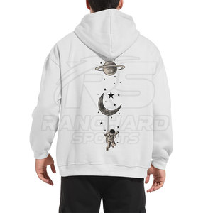 <b>Men</b> Oversize Hoodie Blank Plain Cotton <b>Pullover</b> <b>for</b> Custom Printing <b>Men</b> Oversized Hoodie OEM ODM Custom Logo - Product Image 2