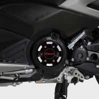 Labelbike 2 autocollants de protection 3D pour carter moteur Yamaha T-Max 500-530 compatibles avec variateur, accessoires moto Italie