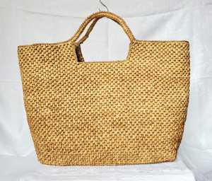 GRAND SAC EN RAFFIA AU CROCHET ENTIÈREMENT FAIT MAIN - Product Image 4