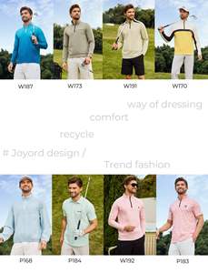 Sweat-shirt de golf à col zippé 1/4, logo personnalisé, haute qualité, luxe, uni, surdimensionné, pour homme - Product Image 3