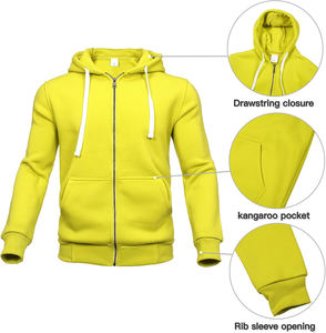Nouveautés 2025, ensembles de survêtements de jogging d'extérieur, prix de gros, survêtements à capuche, sur mesure, 100% coton, ensembles de jogging pour hommes - Product Image 4