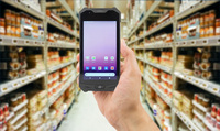 Terminal de mano de alta seguridad, alta protoección, grado Industrial, Android, PDA, con escáner