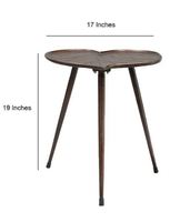 Nouvelle Arrivée Table Basse et Table d'Appoint Zen Asiatique Légère en Fer avec Plateau en Bois pour Décoration Intérieure Anniversaire