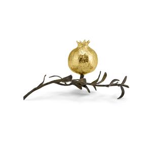 Bougeoir en métal au design floral intemporel avec pétales en métal incurvés idéal pour les projets de décoration vintage et de style domestique - Product Image 6