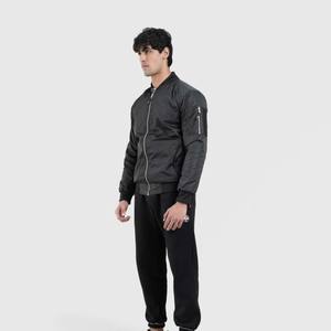 <b>Men's</b> High Quality American Style Canvas Bomber Jacket <b>Hooded</b> Zipper Waterproof Windproof Winter <b>Fleece</b> Lining Stylish Sporty - Product Image 6