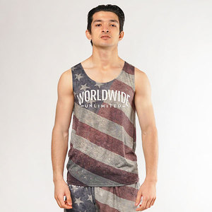 เสื้อกล้ามสำหรับผู้ชายดีไซน์ผ้าซับลิเมชันที่เหนือกว่า - Product Image 4