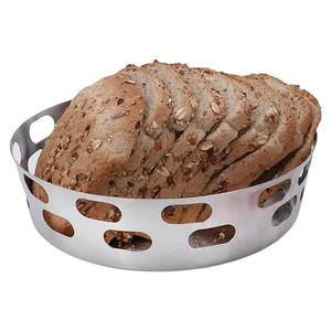 ตะกร้าใส่ขนมปังเคลือบกระจกทำจากสแตนเลสภาชนะใส่ขนมปัง - Product Image 1