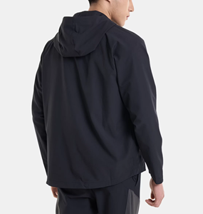 Vestes coupe-vent imperméables en softshell décontractées pour la randonnée et la pêche, à capuche zippée intégrale, design personnalisé de qualité supérieure OEM - Product Image 5