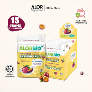 ALOR Signature Probiotic Yogurt Drops 15g X12 Sobres en Formato Sólido con Sabor Original 5.5 Mil Millones de UFC para Adultos - Product Image 4