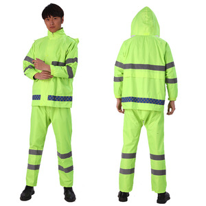 Traje de lluvia impermeable de primera calidad con tela transpirable a prueba de viento y cintura ajustable para protección contra el clima y comodidad - Product Image 4