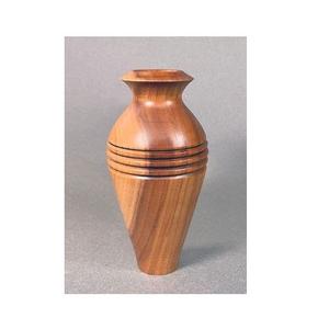 Design personnalisé Vase à fleurs en bois Salon Vase en bois décoratif pour la couleur du bois naturel avec vente - Product Image 4