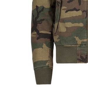 Nouveau design de Offre Spéciale bombardier coupe-vent blanc de qualité supérieure pour hommes à la mode vente en gros - Product Image 3