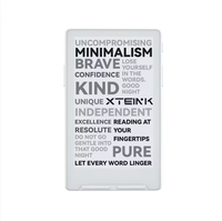 HT Hot Seller Versi Internasional XTEINK X4 Classic (X4 V2) Pocket EReader Ultra-tipis Panel Belakang Magnetik E-reader Portabel