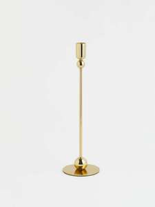 เชิงเทียนและโคมไฟประดับคริสตัลแบบแท่งหมุนสีทองด้านที่ทันสมัยสำหรับโอกาสวันคริสต์มาส - Product Image 2