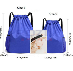 Mochila Unisex con Cordón, Diseño Geométrico, Cierre de Cremallera, Alta Impermeabilidad, Forro de Poliéster, 23L, Superventas - Product Image 4