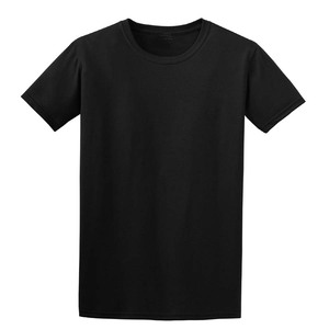 Transpirable Casual Slim cuello redondo Camiseta básica suave estampado clásico transpirable cómodo camisetas - Product Image 1