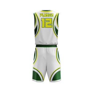 Ensemble de tenue de basketball pour hommes, fabriqué avec un tissu respirant et anti-humidité pour une performance de jeu fluide - Product Image 2