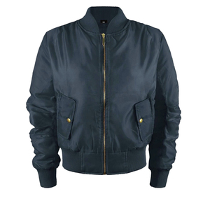 2025 Top Quality Men Full Sleeves <b>Mandarin</b> <b>Collar</b> Style Fashionable Men Bomber <b>Jackets</b> With Custom Logo - Product Image 3