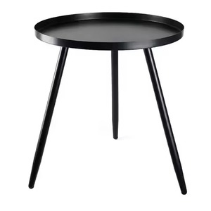 Table d'appoint en bois et métal à motif de conception moderne de qualité supérieure Mobilier de style coulé pour la maison Salon Chambre à coucher Utilisation décorative - Product Image 5