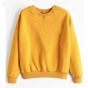 Sweatshirts amples surdimensionnés personnalisés de haute qualité pour hommes, col rond, hiver, polaire épaisse vintage, imprimés lavés à l'acide - Product Image 5