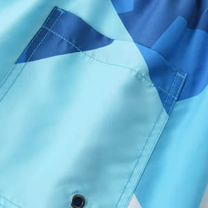 Prix de gros, meilleure qualité, shorts décontractés pour hommes, imprimés, tissu en toile, polyester/coton, séchage rapide, respirant, grande taille - Product Image 5