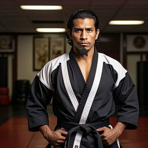 Uniforme de karaté 100% coton de haute qualité pour hommes pour l'entraînement aux arts martiaux-pour la boxe karaté et d'autres sports - Product Image 1