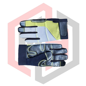 Gants de travail pour mécaniciens en cuir de chèvre respirant antidérapant multicolores résistants aux coupures résistants à la chaleur anti-vibrations - Product Image 6