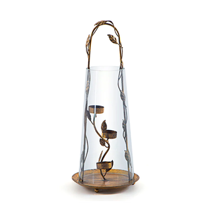 Bougeoir en métal au design antique pour la maison et l'hôtel Bougeoir en métal élégant et élégant pour la décoration de Noël - Product Image 4
