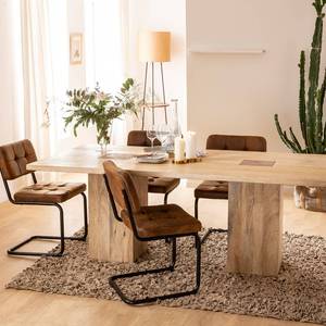 Mesa de comedor de madera de mango Vivien - Product Image 3