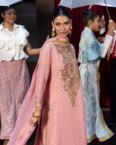 ชุดเดรสใส่ทำงานแบบสุภาพสำหรับผู้หญิงชุดเดรสผ้าคอตตอนสไตล์ซาลวาร์คาเมซสำหรับ01079งานปาร์ตี้รุ่นล่าสุด2025-2026 - Product Image 6