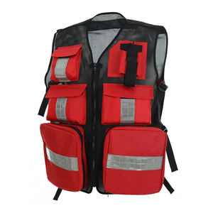 Chalecos de Seguridad Reflectantes con Cremallera a Precio Competitivo, Secado Rápido, Transpirables, Multifuncionales, de Alta Visibilidad, Unisex - Product Image 2