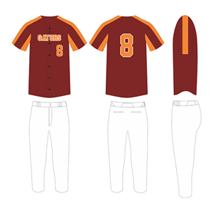 Uniformes de baseball OEM personnalisés en sergé sublimés pour adultes et jeunes disponibles en tailles enfants pour les ligues de clubs - Product Image 4