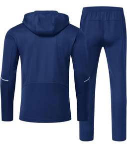 ชุดวอร์มผู้ชายคุณภาพสูง ระบายอากาศได้ดี ดีไซน์ทันสมัย เป็นมิตรกับสิ่งแวดล้อม มีไซส์พลัส สำหรับฤดูหนาว คุ้มค่า - Product Image 2