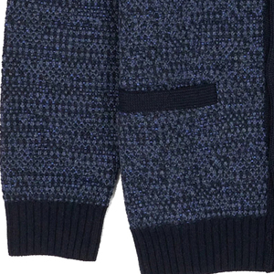 เสื้อสเวตเตอร์คาร์ดิแกนสีเทาเสื้อสเวตเตอร์ถักแบบถักสำหรับนักเรียนมหาวิทยาลัย - Product Image 4