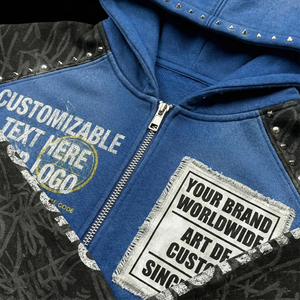 Sudadera con Capucha de Invierno de Alta Calidad, Manga Larga, Diseño Estampado Holgado, con Bolsillo, Ropa Moderna para Hombre y Mujer - Product Image 4