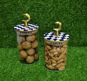 Recipiente Decorativo de Nácar para Mesa, Tendencia 2026, con Bandeja, Tarro para Almacenamiento Decorativo de Mesa - Product Image 3