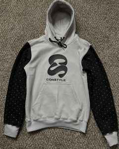 SIBRIN Factory Made Rhinestone Impreso Unisex Sudadera con capucha Logotipo personalizado Multicolor Invierno Streetwear Unisex Pullover Sudadera con capucha - Product Image 4