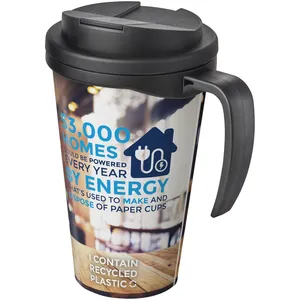 Gobelet isotherme Brite-Americano 350 ml Grande avec couvercle en acier inoxydable, vaisselle en plastique - Product Image 1